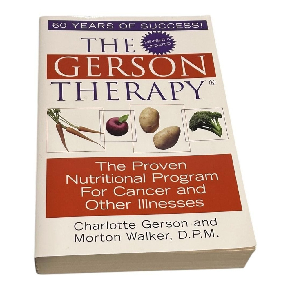 The Gerson Therapy Gerson Walker Kensington White Trade PB USA Cancer Health